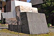 Kunstwerk Kapuzinerplatz. Kunstwerk Kapuzinerplatz.